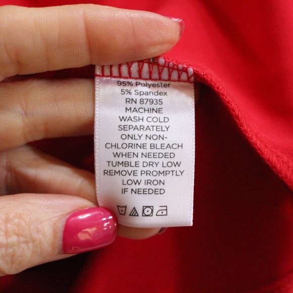 Susan Graver, Red 3/4 sleeve light weight jacket shrug - Picture 4 of 8